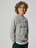 Product image thumbnail 2 MINECRAFT TOP, Grey Melange