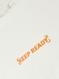 Product image thumbnail - TOP Z DŁUGIM RĘKAWEM, White Alyssum | 4