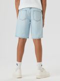 Product image thumbnail 5 REGULAR FIT LONG DENIM SHORTS, Light Blue Bleached Denim