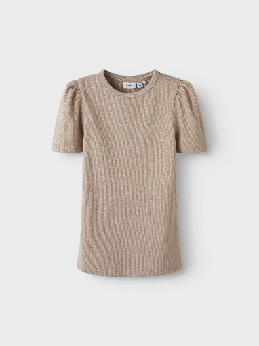 name it SLIM FIT T-SHIRT, Oxford Tan, highres - 13250175_OxfordTan_003.jpg