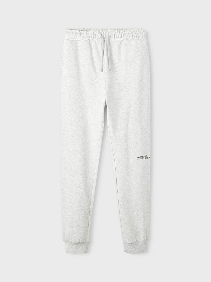 Name it REGULAR FIT SWEATPANTS, Light Grey Melange, highres - 13213201_LightGreyMelange_003.jpg