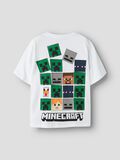 Product image thumbnail - MINECRAFT TOP, Bright White | 2