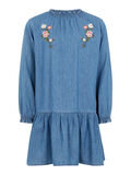 Name it BRODERIE FLEURIE ROBE EN JEAN, Medium Blue Denim, highres - 13174023_MediumBlueDenim_001.jpg