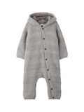 Name it KNITTED PRAM SUIT, Grey Melange, highres - 13169891_GreyMelange_001.jpg