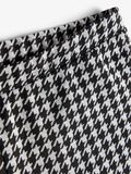 Name it HOUNDSTOOTH CHECKED BOOT-CUT TROUSERS, Black, highres - 13187734_Black_007.jpg