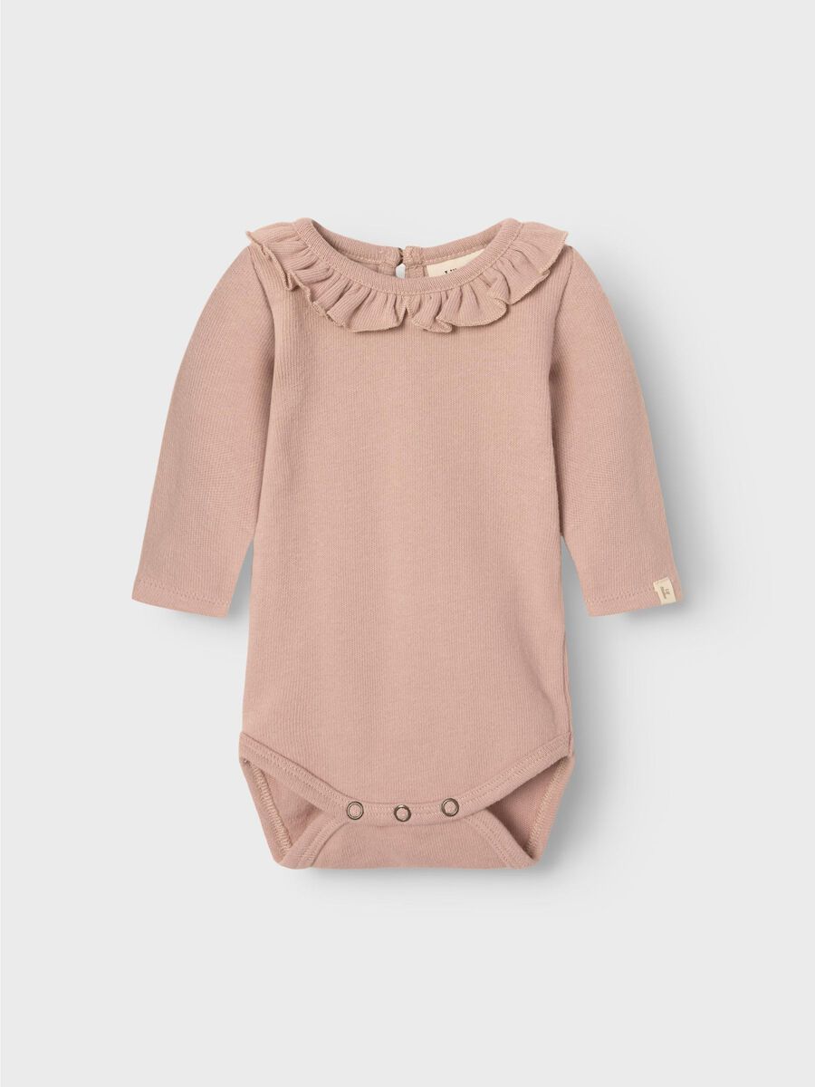 name it BAWEŁNA ORGANICZNA KRÓTKI KOMBINEZON, Misty Rose, highres - 13249202_MistyRose_003.jpg
