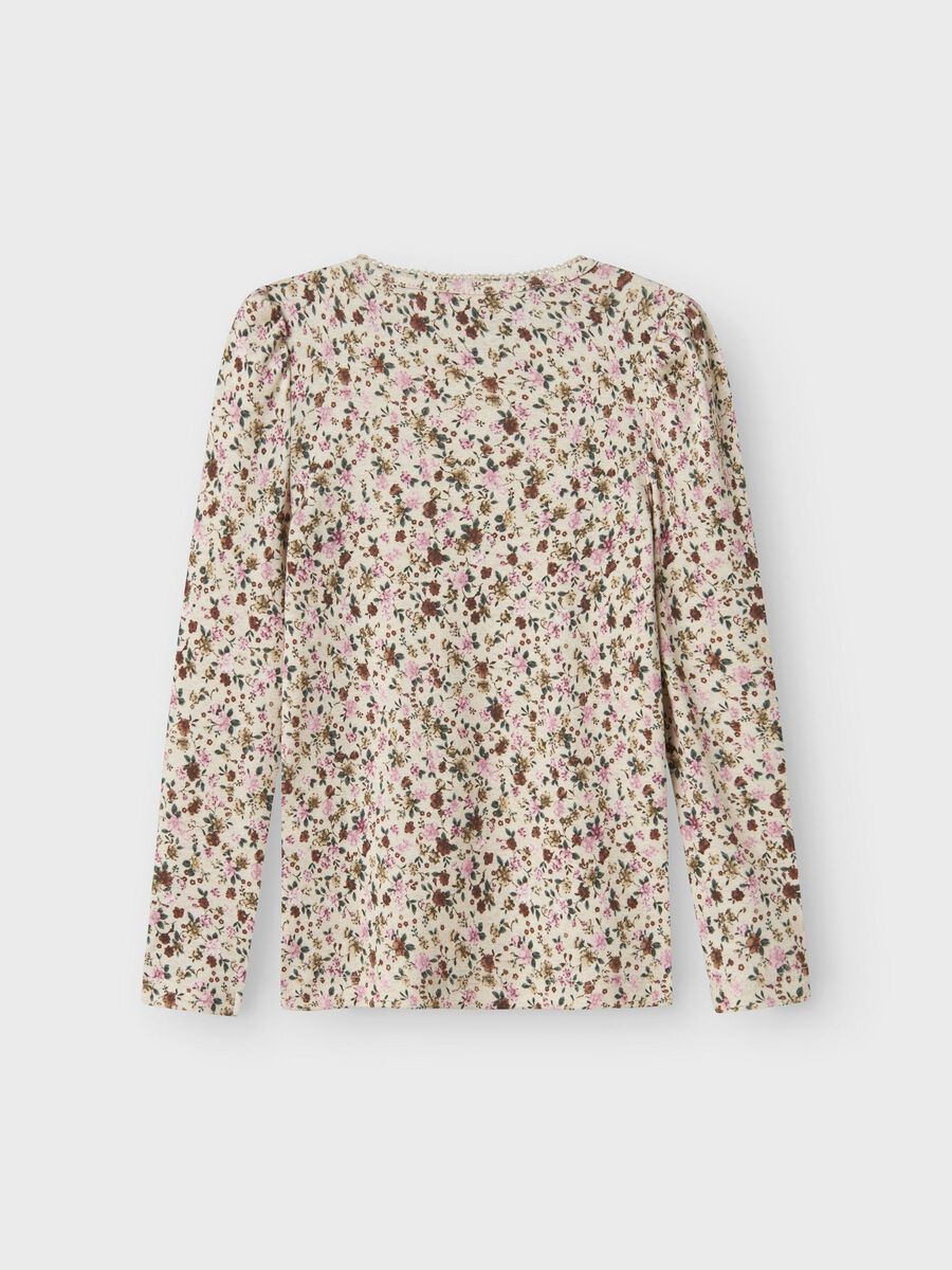 name it SLIM FIT LONG SLEEVED TOP, Peyote Melange, highres - 13236423_PeyoteMelange_002.jpg