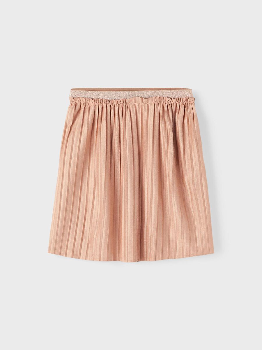 name it PLEATED GLITTER SKIRT, Café au Lait, highres - 13193097_CafauLait_003.jpg