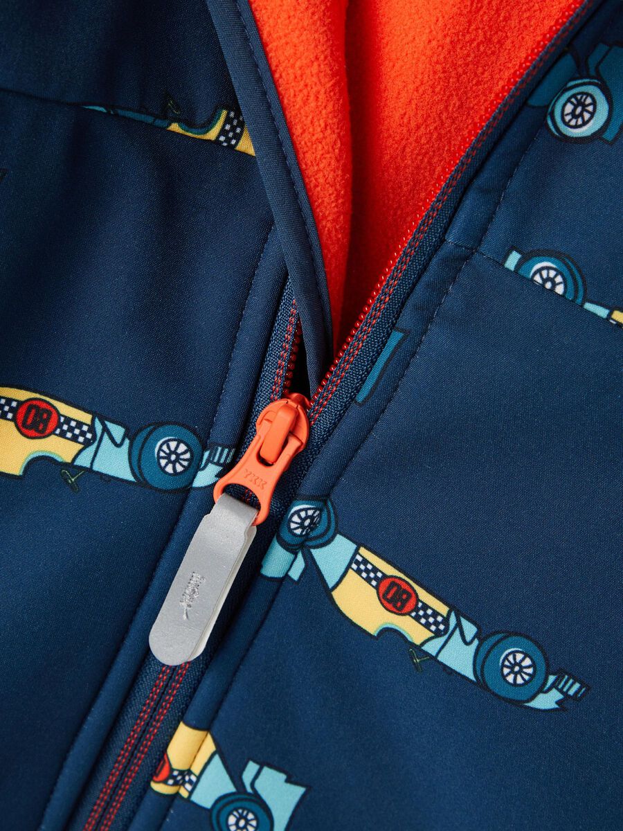 Carousel image - RACE CAR SOFTSHELL-JACKE, Moonlit Ocean | 4