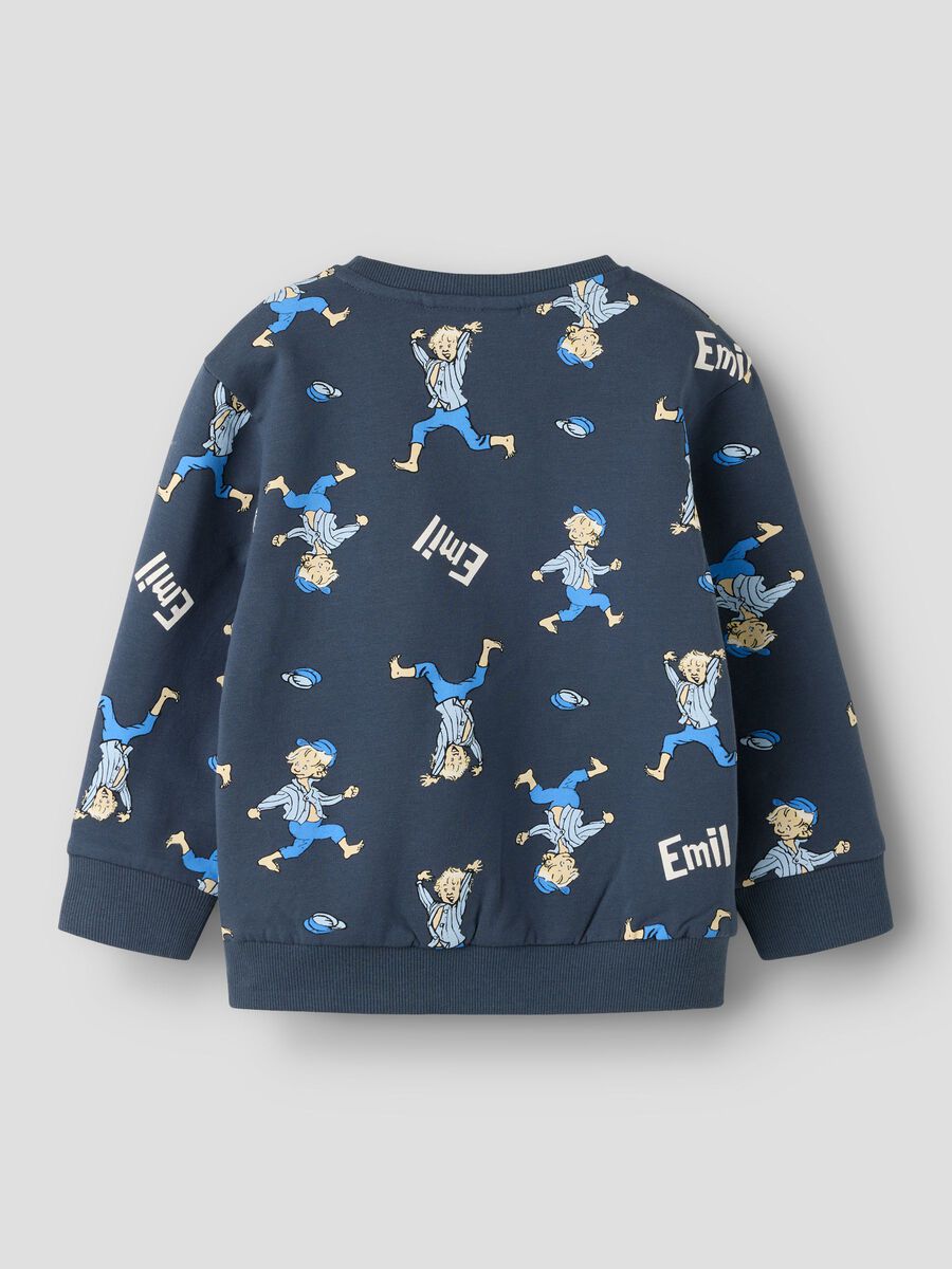 Product carousel image 2 EMIL IN L&Ouml;NNEBERGA SWEAT-SHIRT, Ombre Blue