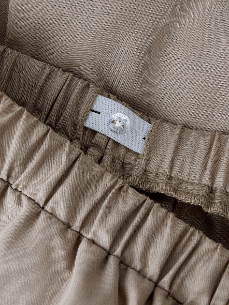 Carousel image - BALLOON FIT TROUSERS, Mocha Meringue | 5