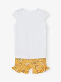 Name it BLOMSTERPRINTET T-SKJORTE OG SHORTS GAVESETT, Ochre, highres - 13190435_Ochre_004.jpg