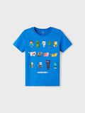 Product image thumbnail - MINECRAFT T-SHIRT, Strong Blue | 1