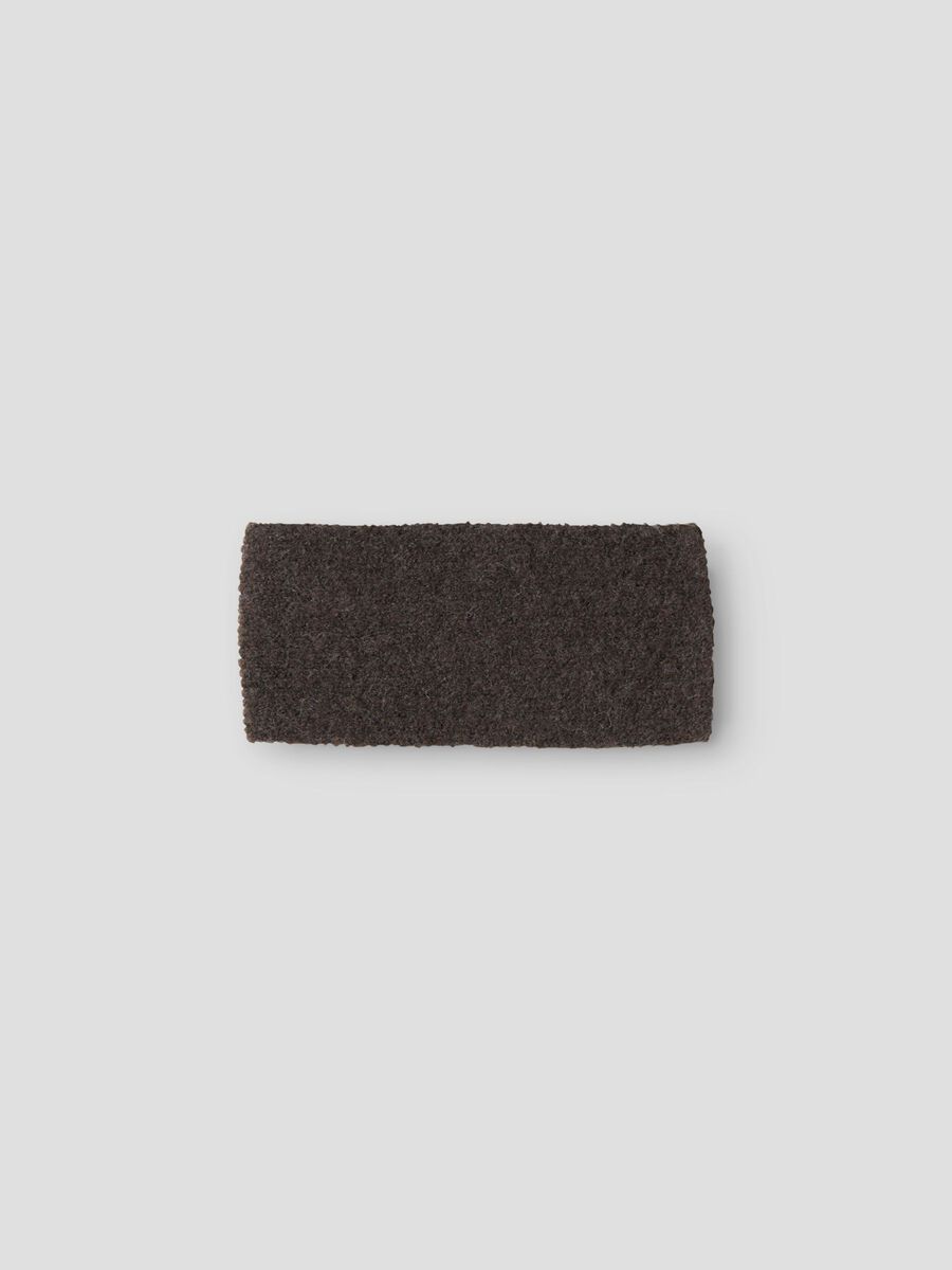 Product carousel image 2 KNITTED HEADBAND, Seal Brown