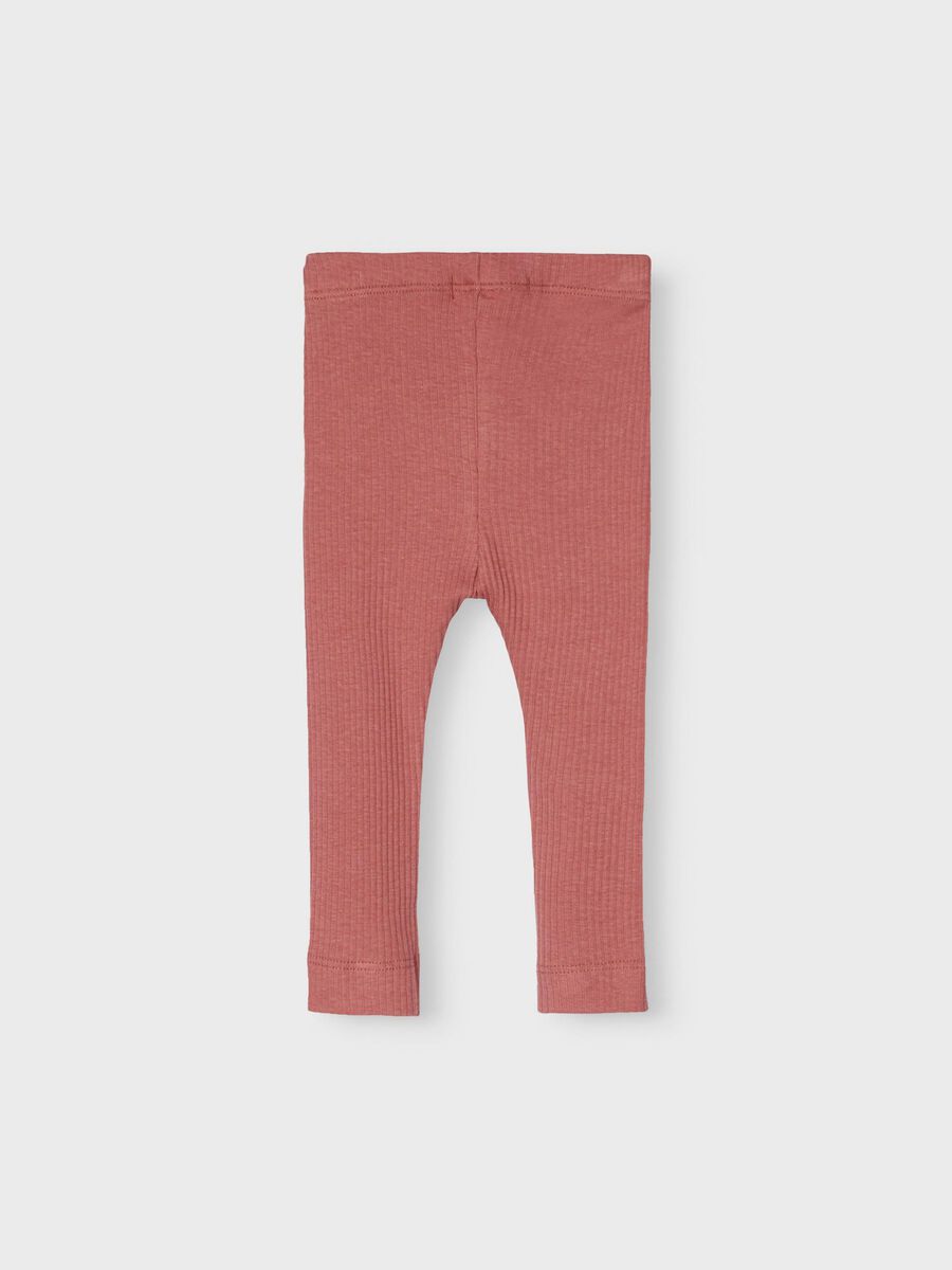 Product carousel image 2 RIB LEGGINGS, Withered Rose