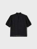 name it HIGH NECK SMOCK TOP, Black, highres - 13191847_Black_002.jpg