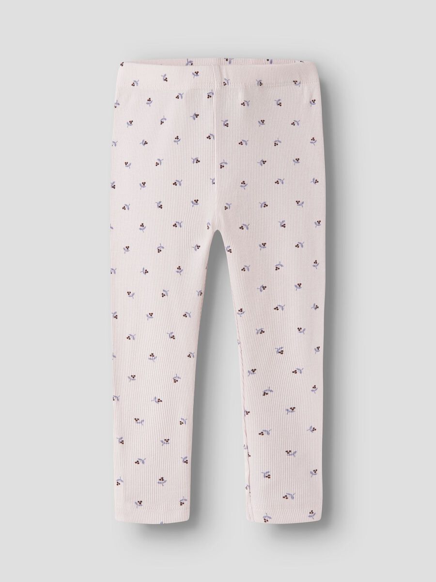 Product carousel image 1 ORGANIC COTTON LEGGINGS, Raindrops On Roses