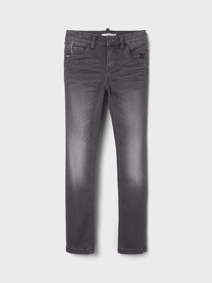 Name it CORTE EXTRA SLIM JEANS, Dark Grey Denim, highres - 13197328_DarkGreyDenim_003.jpg