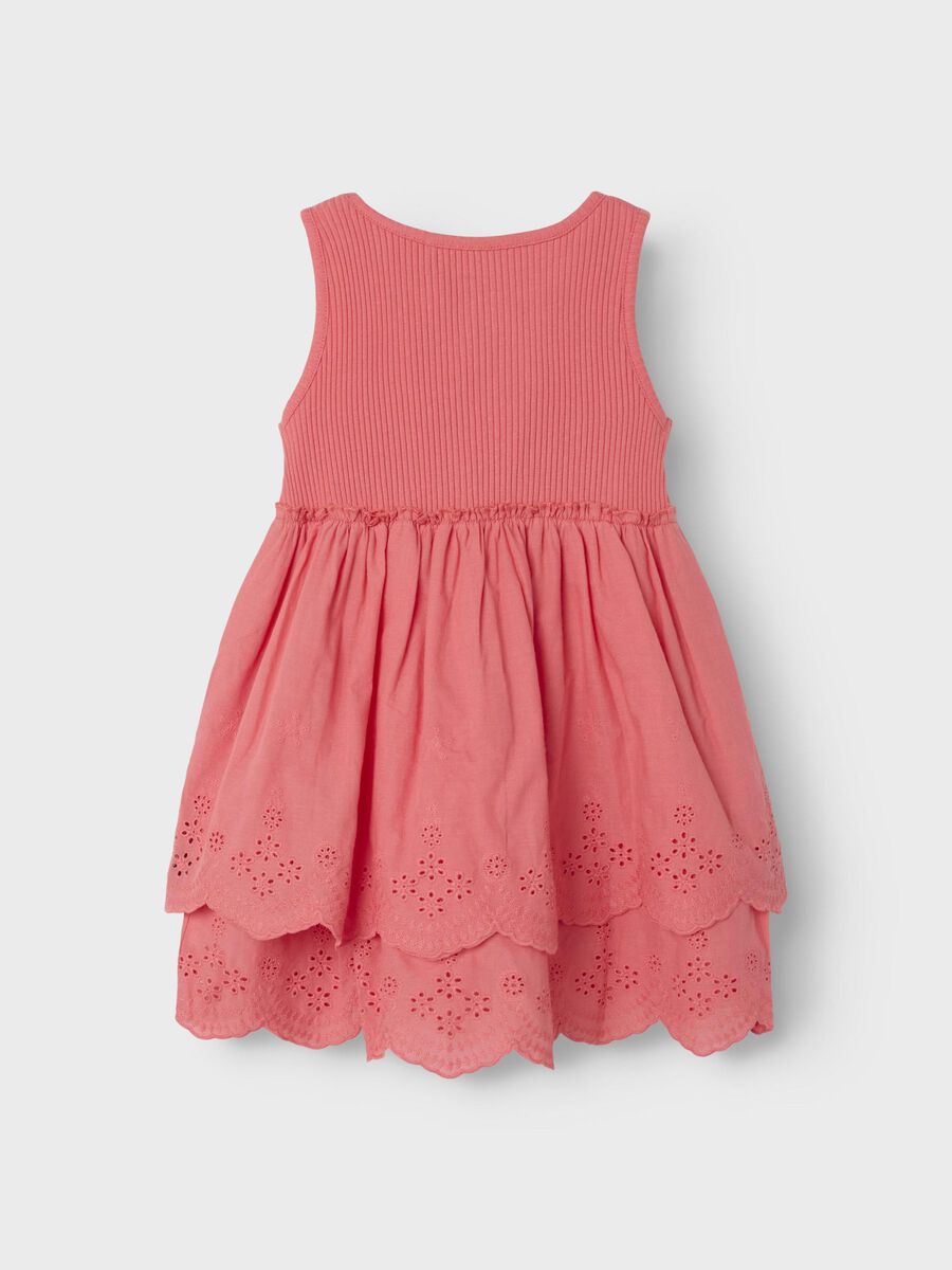 name it ORGANIC COTTON DRESS, Spiced Coral, highres - 13243174_SpicedCoral_002.jpg