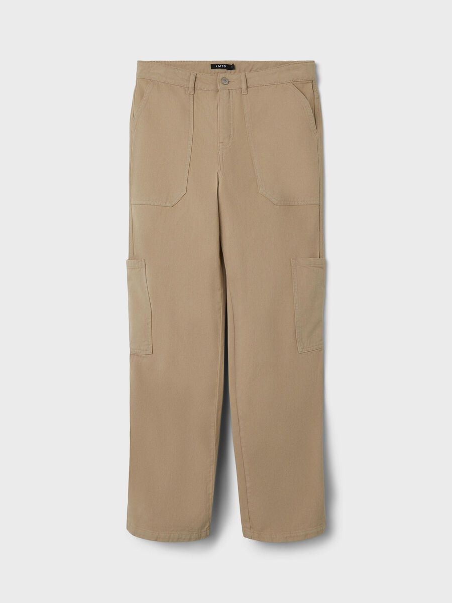 name it LOOSE FIT CARGO BROEK, Mocha Meringue, highres - 13229454_MochaMeringue_003.jpg