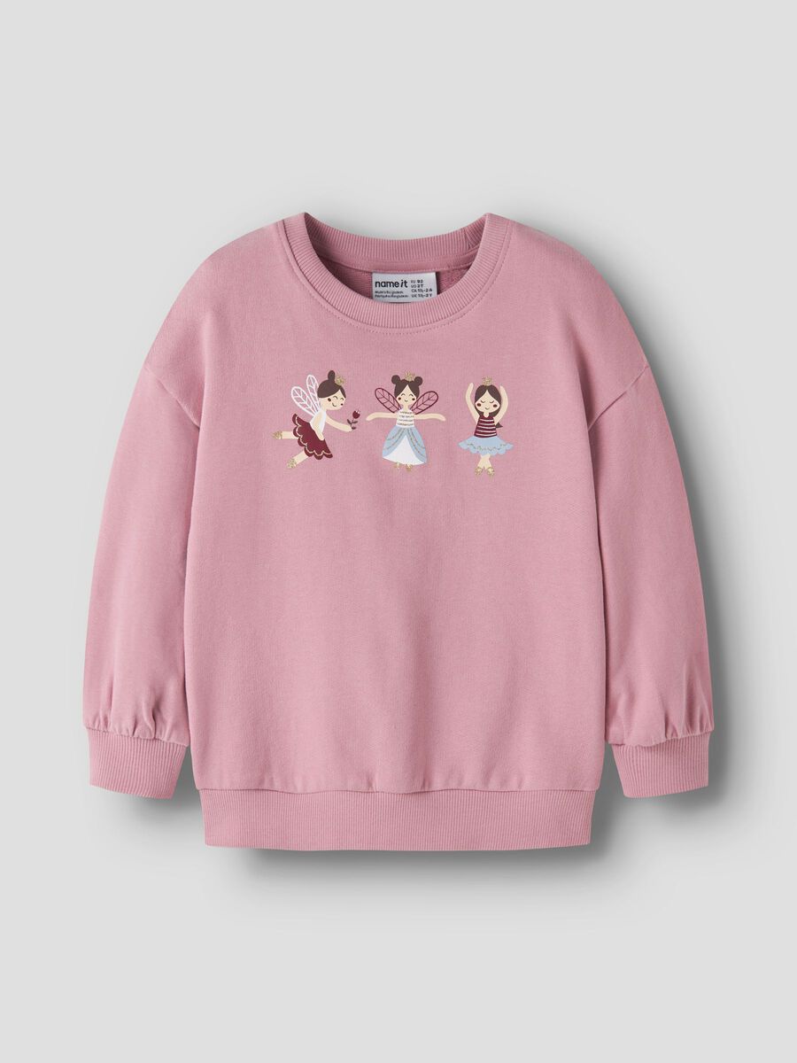 Product carousel image 1 RELAXED FIT SWEATSHIRT, Lilas