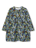 Name it FLORAL PRINT COTTON DRESS, Dark Sapphire, highres - 13176682_DarkSapphire_001.jpg