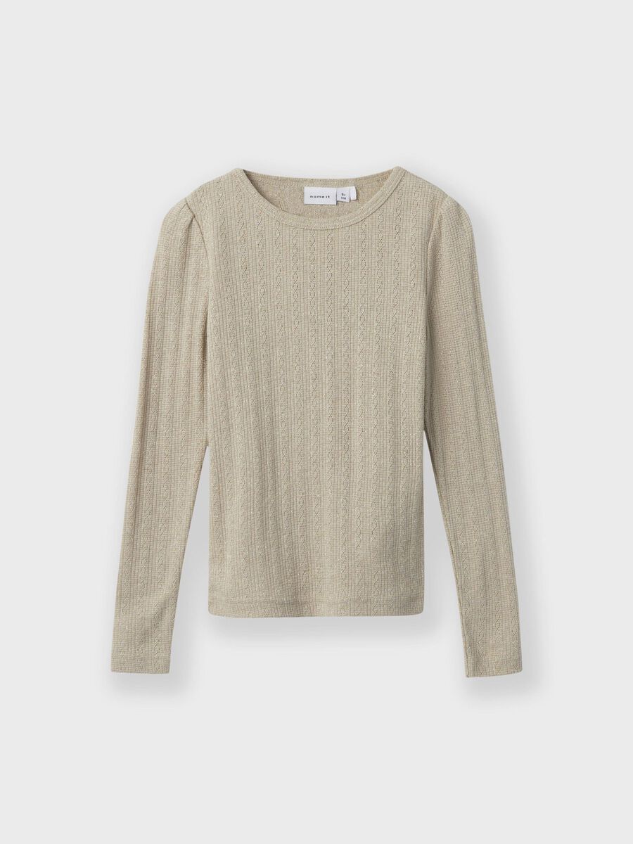 Name it REGULAR FIT OBERTEIL MIT LANGEN ÄRMELN, Pure Cashmere, highres - 13225418_PureCashmere_1150240_003.jpg