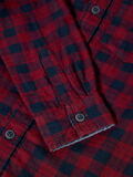 Name it ROLLED SLEEVES CHECKED SHIRT, Cabernet, highres - 13169167_Cabernet_006.jpg