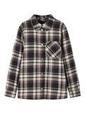 Name it PADDED CHECKED OVERSHIRT, Black, highres - 13193373_Black_001.jpg