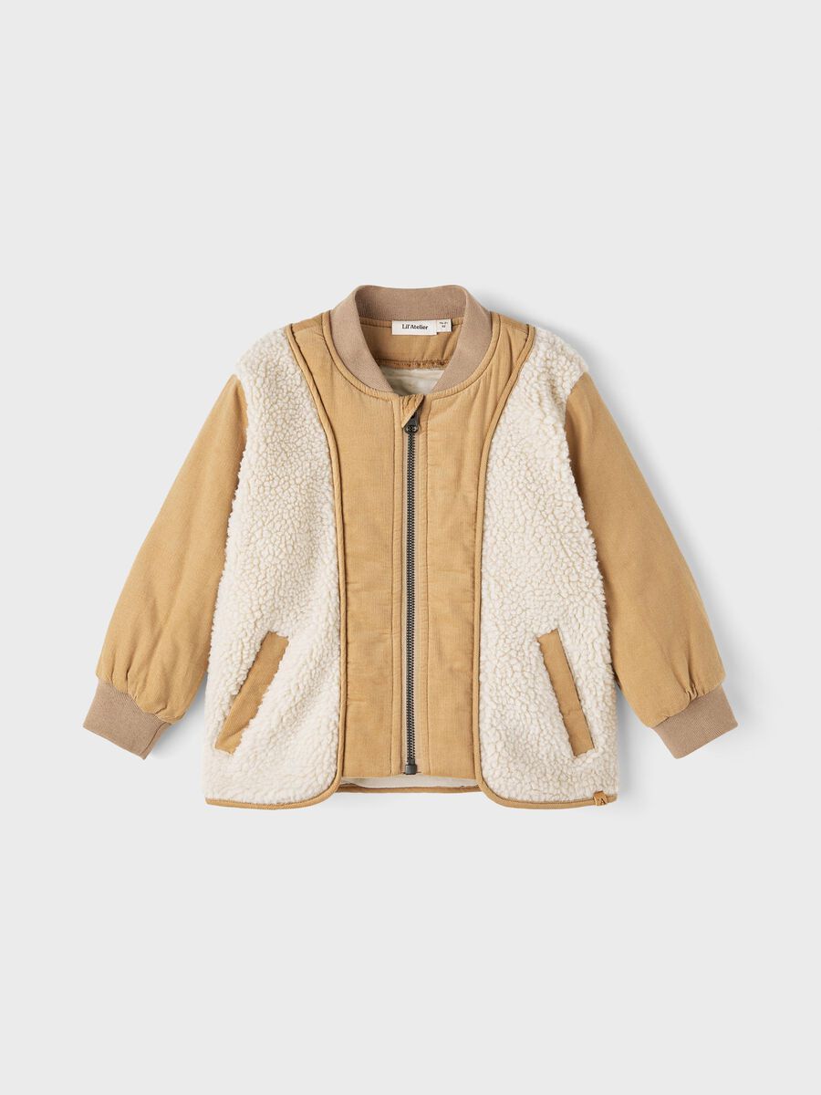 Name it CHAQUETA DE PELUCHE ESTILO AVIADOR CHAQUETA, Fog, highres - 13217154_Fog_003.jpg