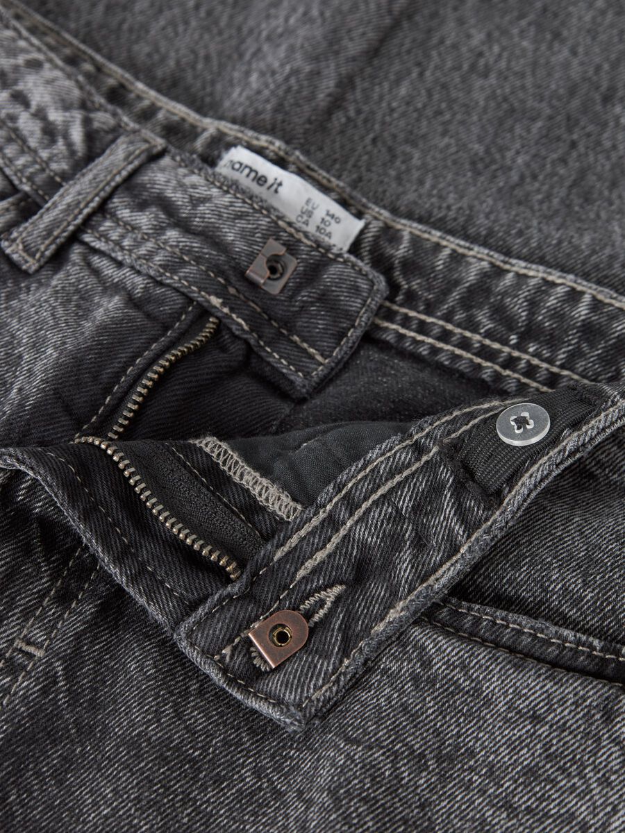 Carousel image - LOOSE FIT JEANS, Dark Grey Denim | 5