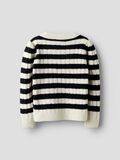 Product image thumbnail - LONG SLEEVED KNITTED PULLOVER, Buttercream | 2