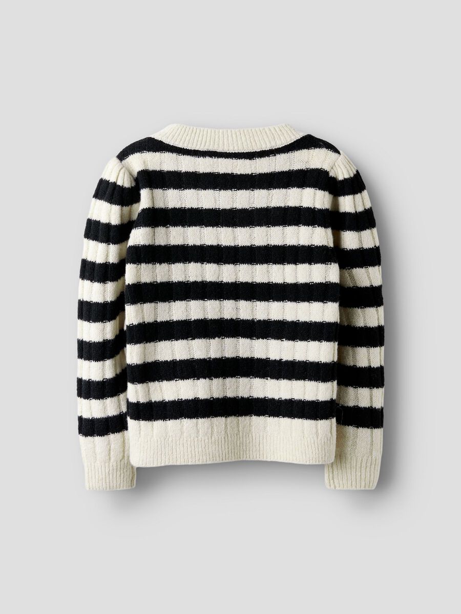 Carousel image - LONG SLEEVED KNITTED PULLOVER, Buttercream | 2