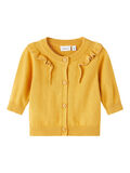 Name it LONG SLEEVED KNITTED CARDIGAN, Amber Gold, highres - 13204378_AmberGold_001.jpg