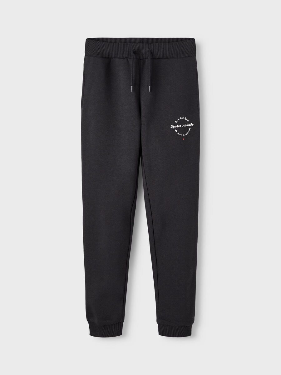 Name it NEW YORK SWEATPANTS, Black, highres - 13213497_Black_003.jpg