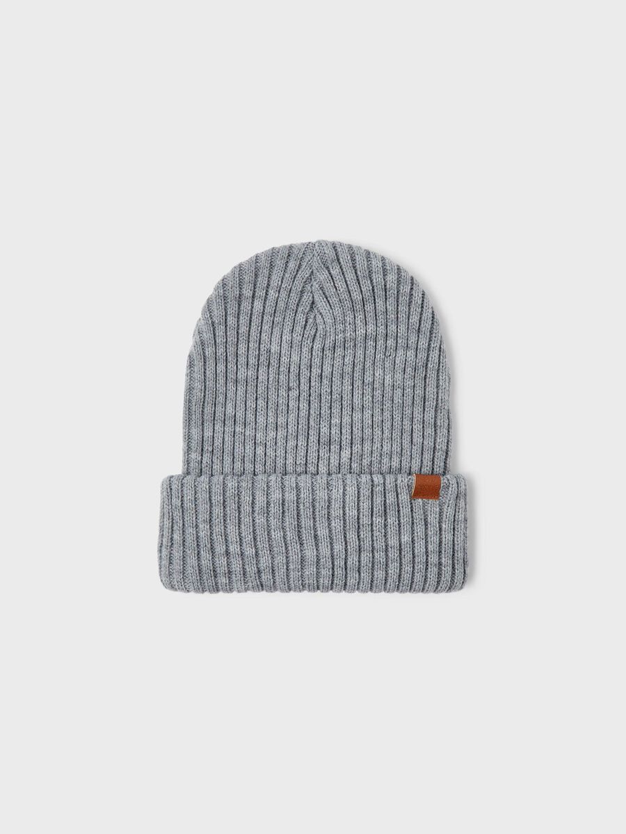 Name it CZAPKA BEANIE, Grey Melange, highres - 13206552_GreyMelange_003.jpg