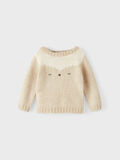 Name it LONG SLEEVED KNITTED PULLOVER, Peyote Melange, highres - 13207086_PeyoteMelange_003.jpg