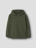Product image thumbnail - REGULAR FIT HOODIE, Rifle Green | 1