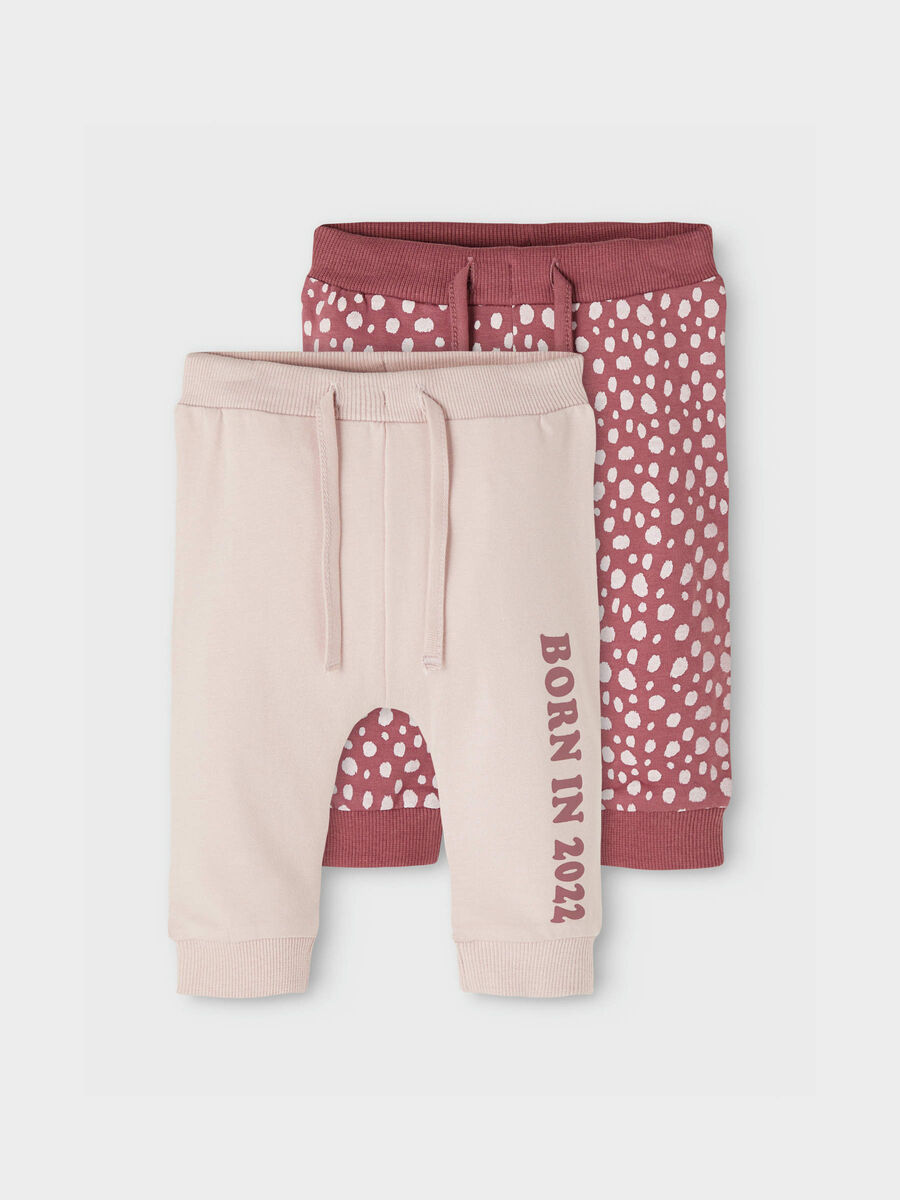 Name it 2-PACK BORN IN 2022 SWEATPANTS, Crushed Berry, highres - 13199082_CrushedBerry_003.jpg