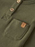Product image thumbnail 3 ORGANIC COTTON ROMPER, Winter Moss