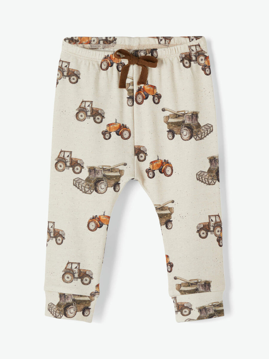 Name it EXTRA SLIM FIT PRINTED TROUSERS, Peyote Melange, highres - 13196513_PeyoteMelange_003.jpg