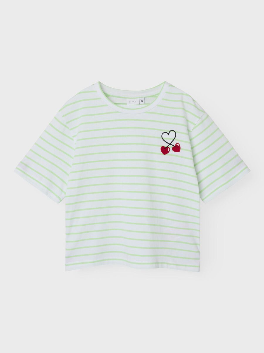 name it GESTREIFTE T-SHIRT, Green Ash, highres - 13238902_GreenAsh_003.jpg