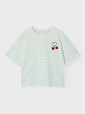 Product image thumbnail - GESTREEPT T-SHIRT, Green Ash | 1
