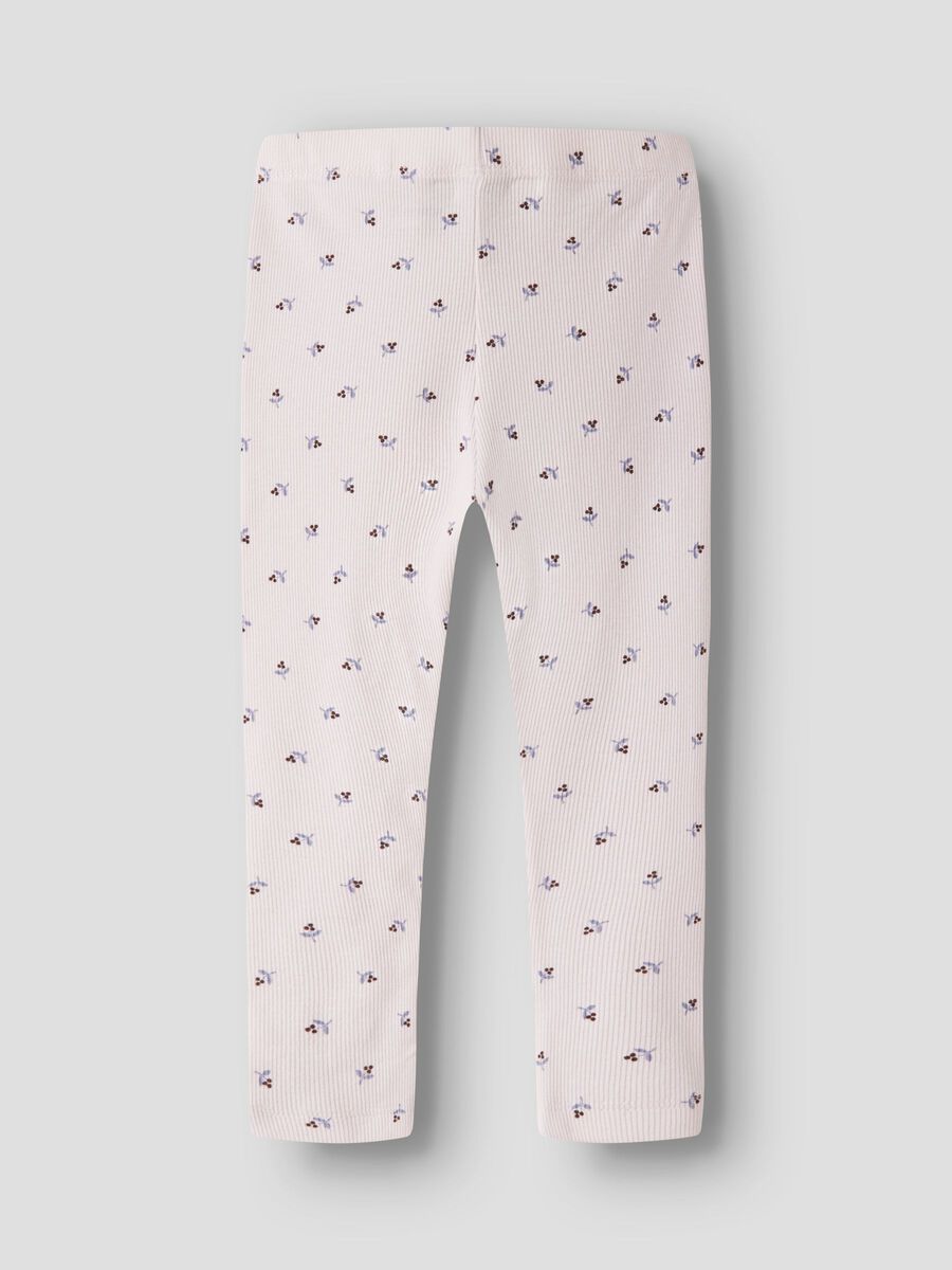 Product carousel image 2 ORGANIC COTTON LEGGINGS, Raindrops On Roses