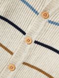 name it ØKOLOGISK BOMULL STRIKKET CARDIGAN, Peyote Melange, highres - 13239812_PeyoteMelange_005.jpg
