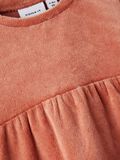 Product image thumbnail - VELOUR DRESS, Etruscan Red | 3