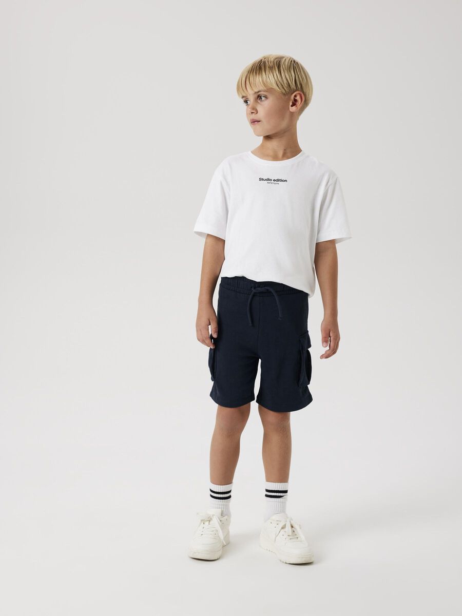 name it REGULAR FIT CARGO SHORTS, Dark Sapphire, highres - 13240449_DarkSapphire_008.jpg