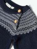 Name it KNITTED COTTON ONE-PIECE SUIT, Dark Sapphire, highres - 13171998_DarkSapphire_006.jpg