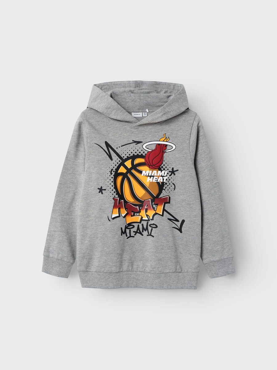 Name it NBA SUDADERA CON CAPUCHA, Grey Melange, highres - 13225993_GreyMelange_003.jpg