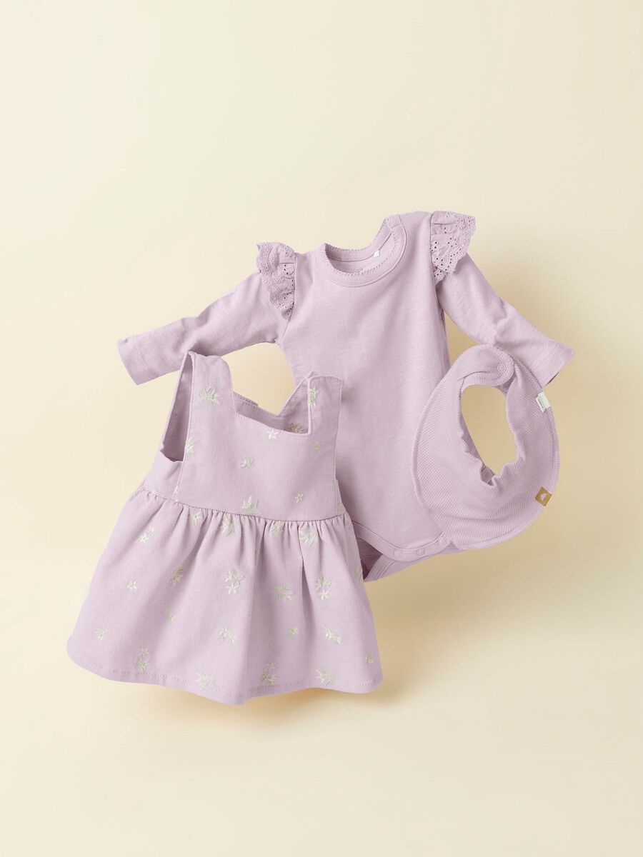 Product carousel image - HAFTOWANY TWILL SUKIENKA, Dawn Pink | 1